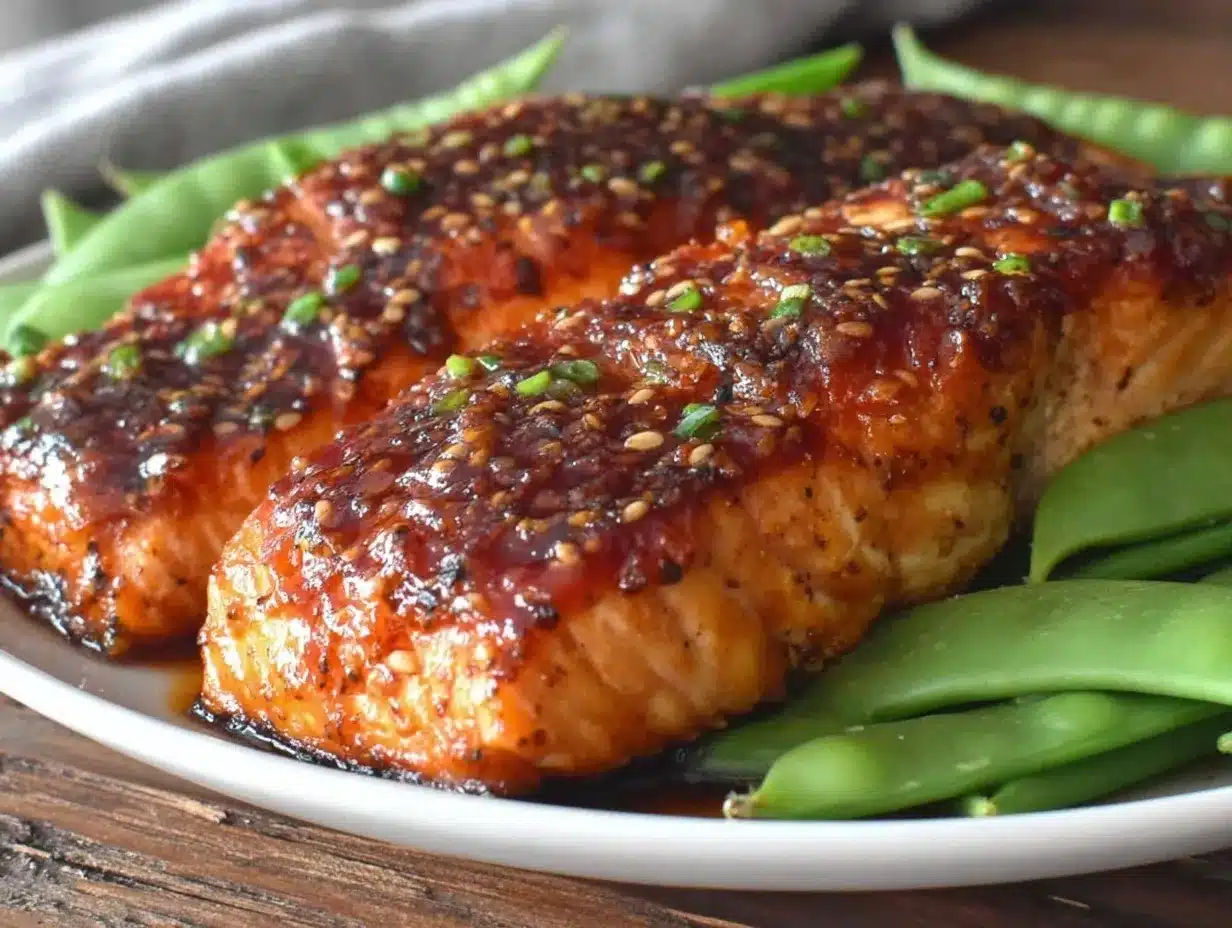 honey mustard glazed salmon preparation steps