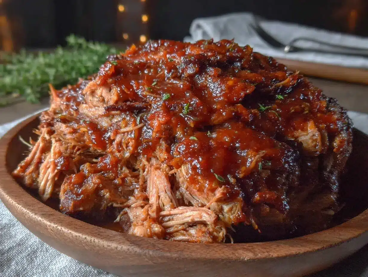 Instant Pot pulled pork preparation steps