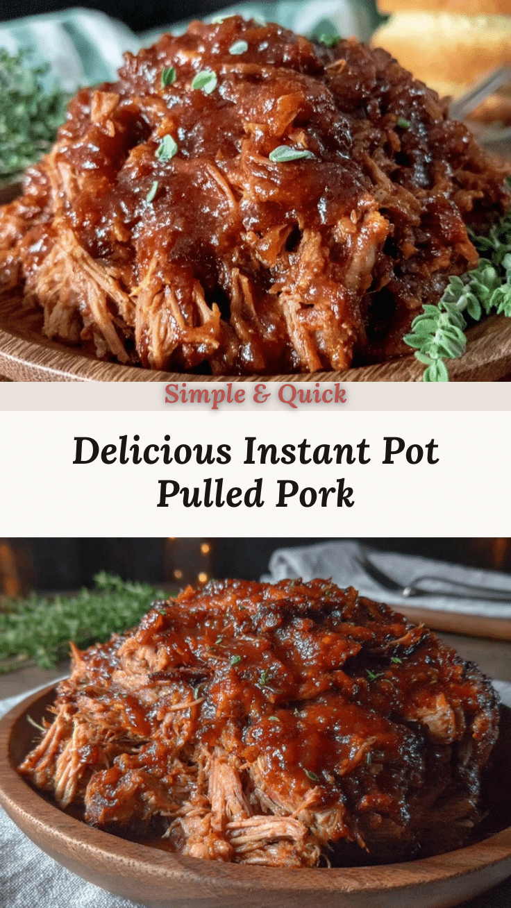 Instant Pot pulled pork recipe