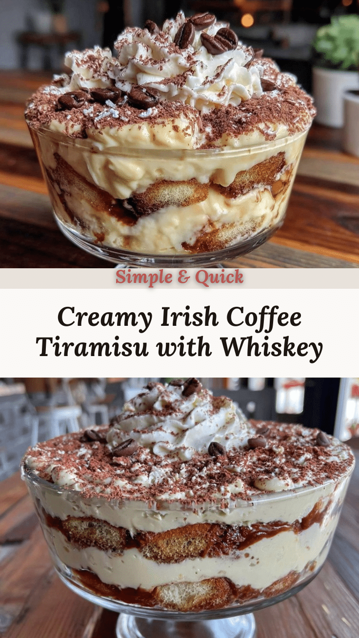 Irish Coffee Tiramisu recipe