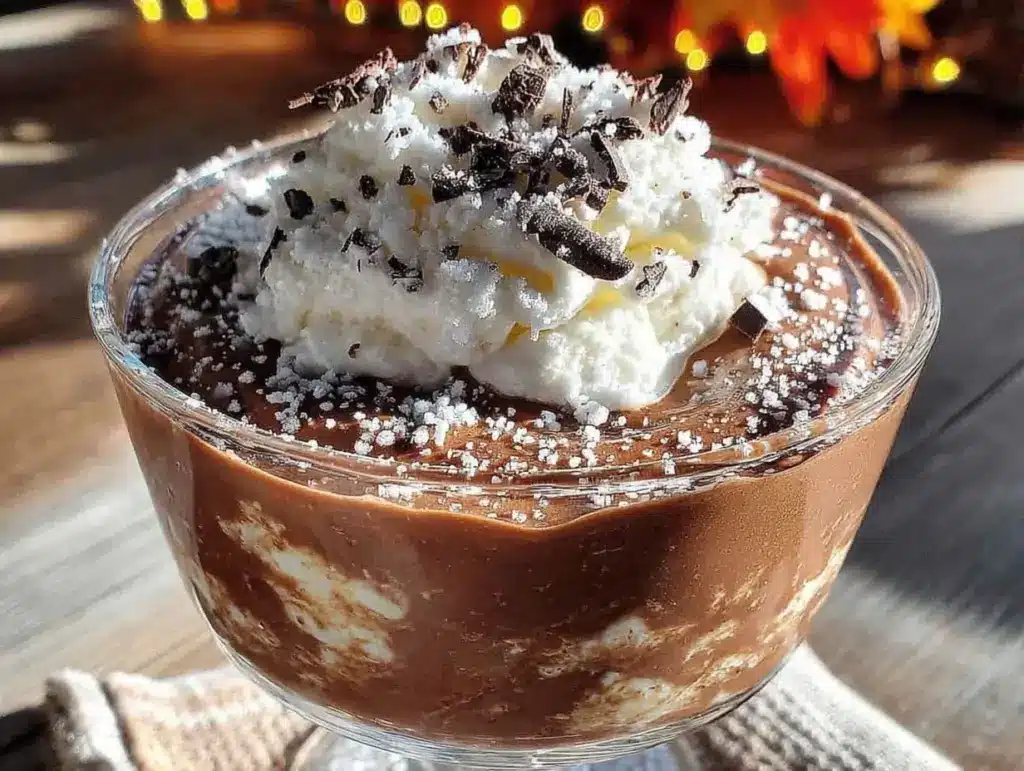 Irish cream chocolate mousse - featured image