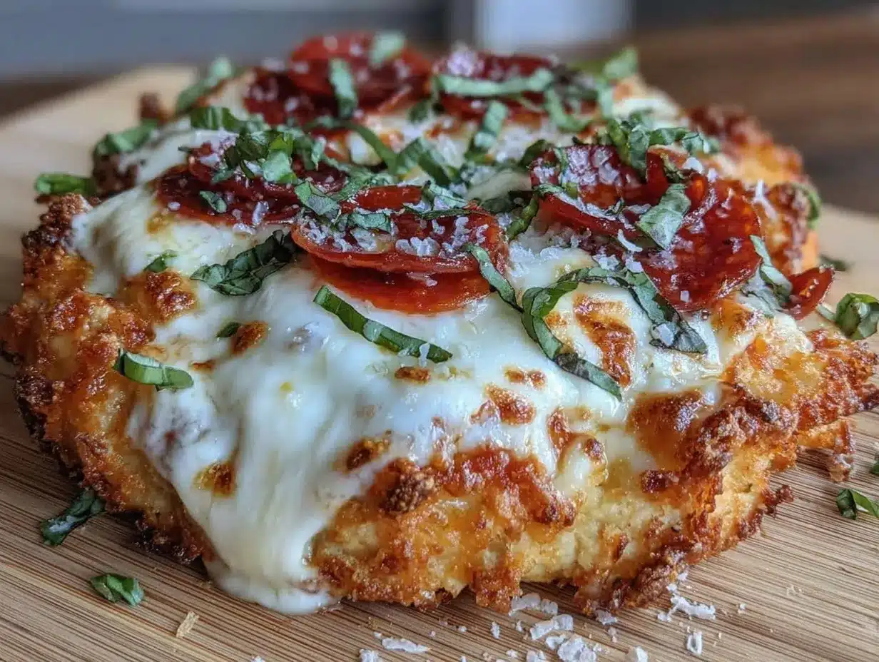 keto Fathead pizza dough preparation steps