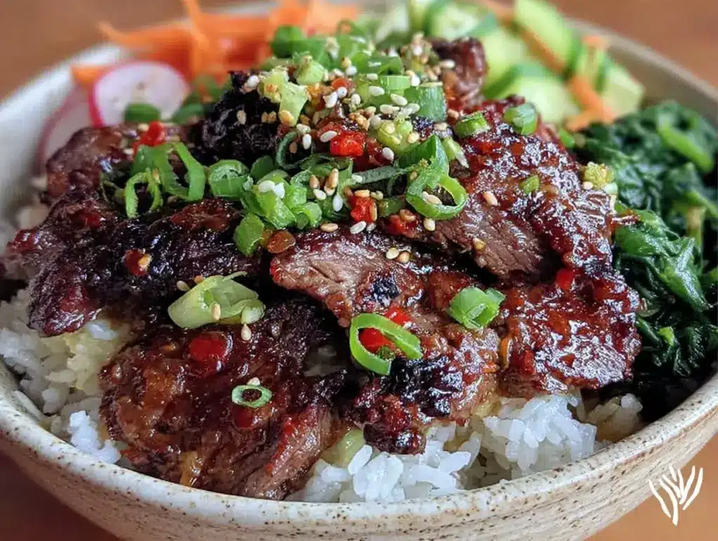 korean beef bulgogi bowl - featured image