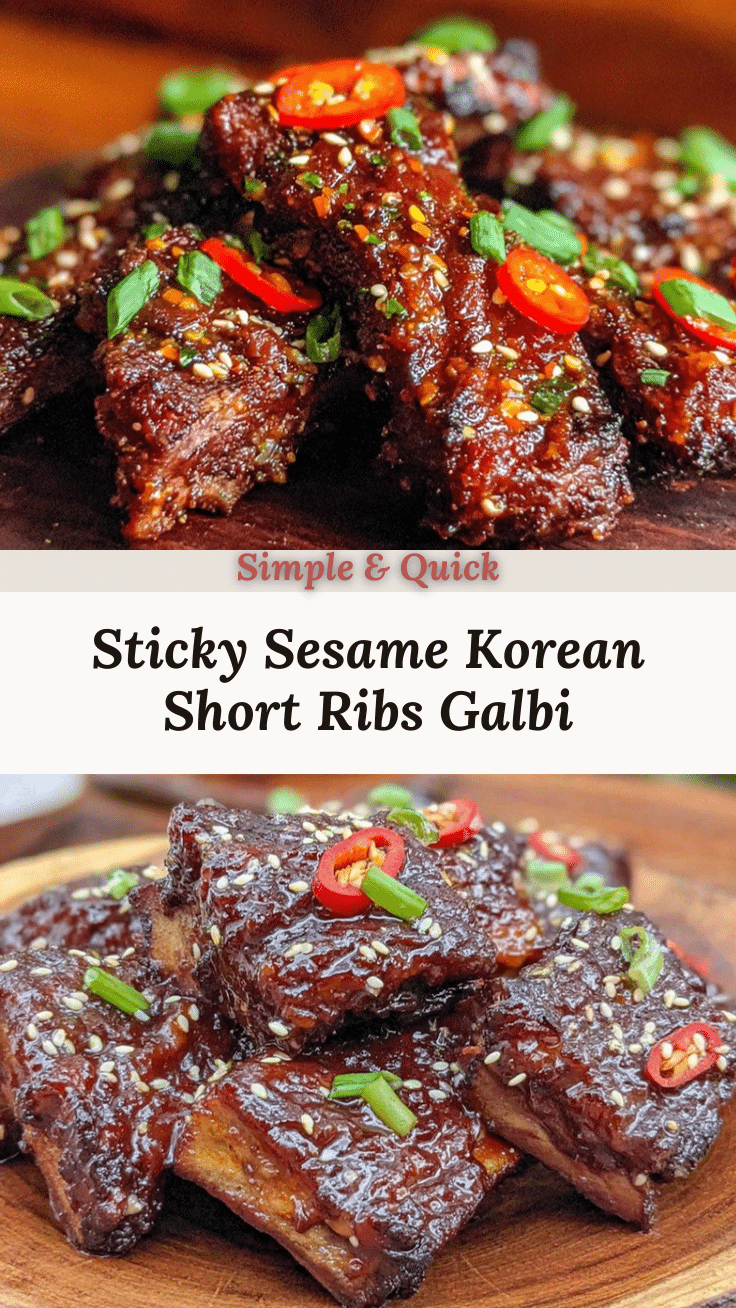 Korean short ribs recipe recipe