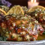 lemon garlic roasted chicken breasts - featured image