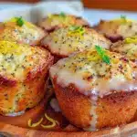 lemon poppyseed muffins - featured image