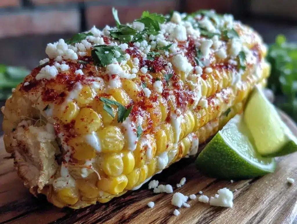 Mexican Street Corn Elote - featured image