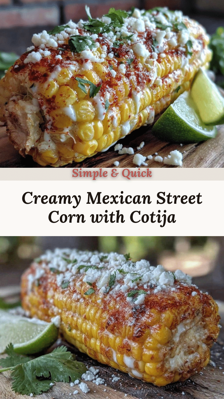 Mexican Street Corn Elote recipe