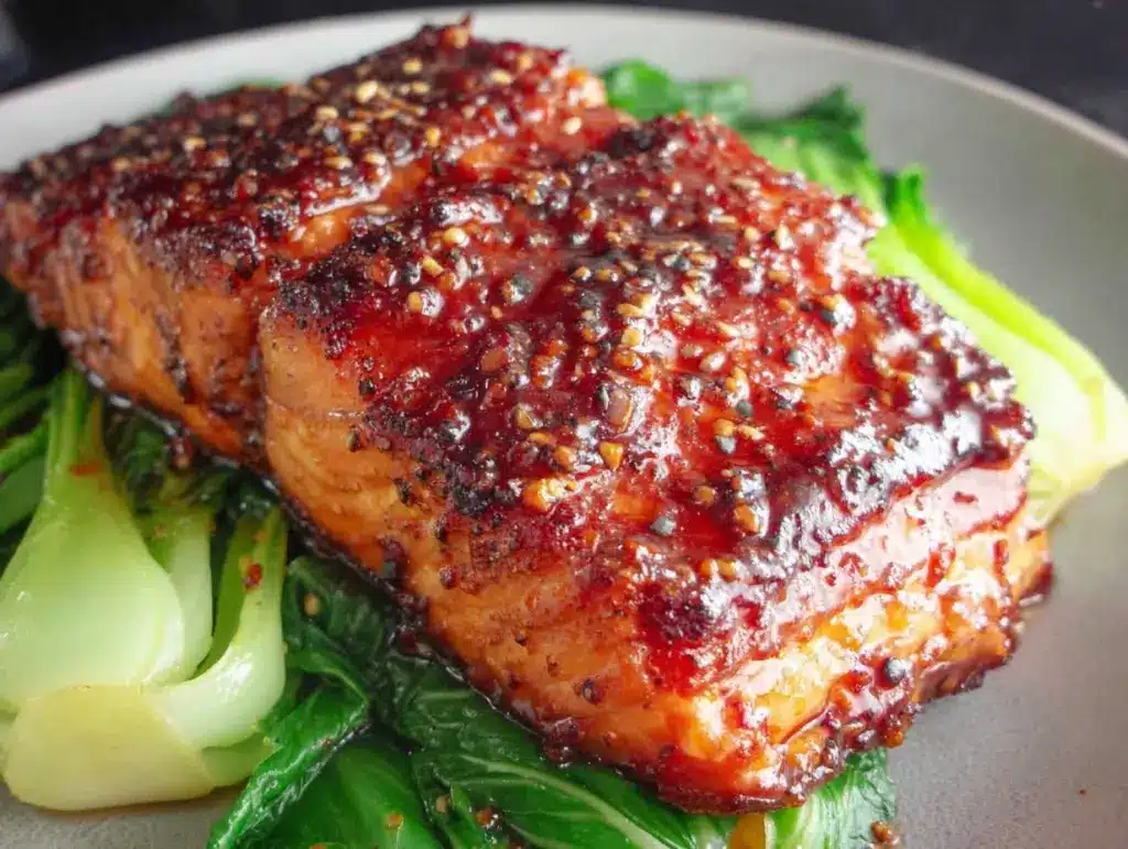 miso glazed salmon - featured image