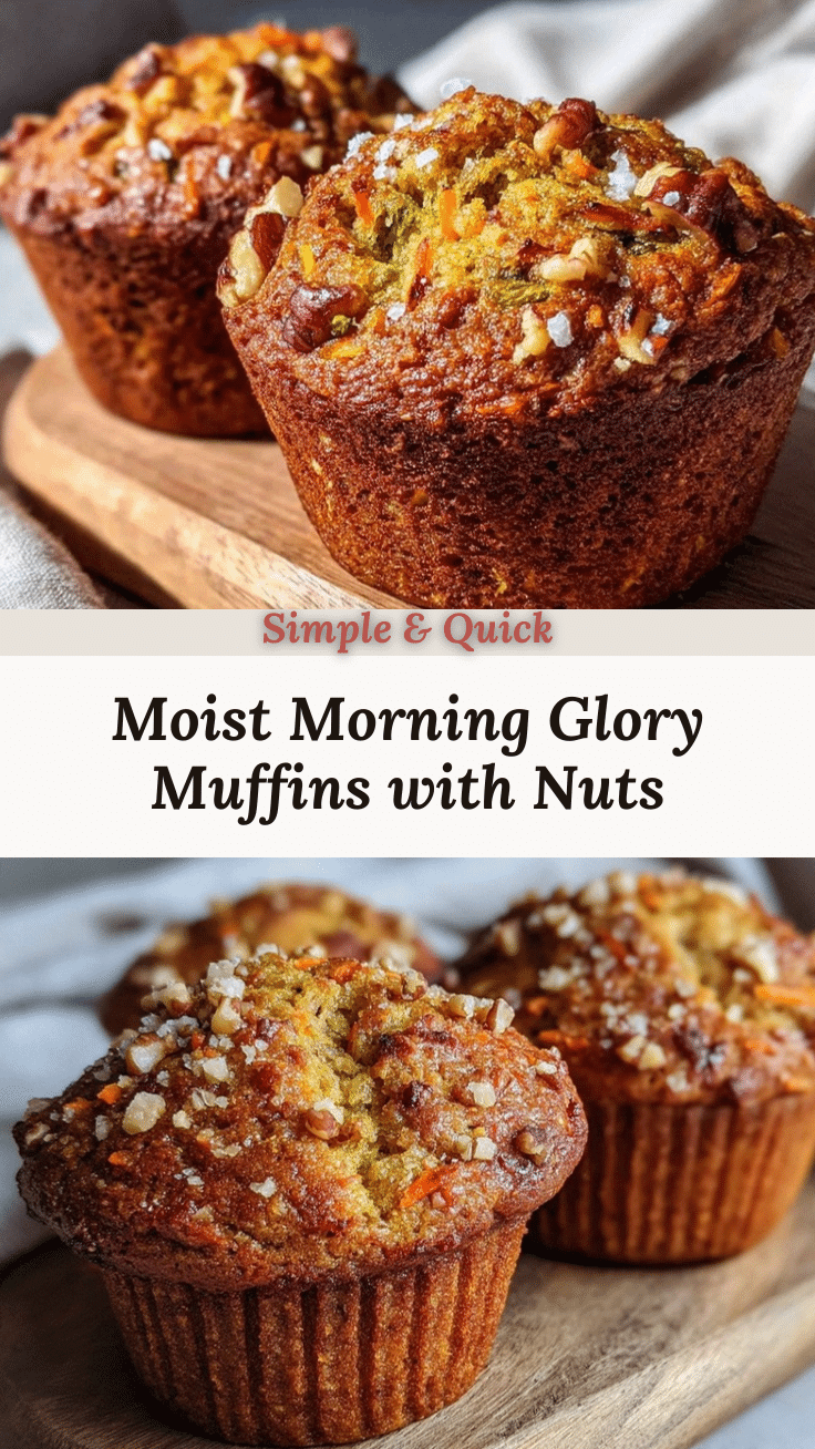 moist morning glory muffins recipe