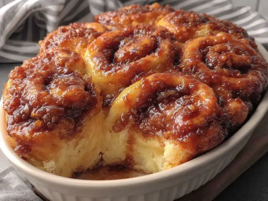 overnight sourdough cinnamon rolls - featured image