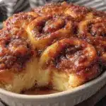 overnight sourdough cinnamon rolls - featured image