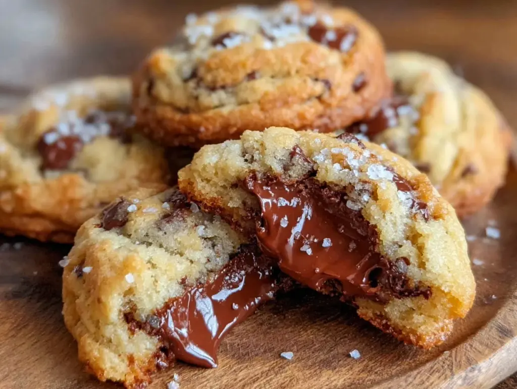 peanut butter cup stuffed cookies - featured image