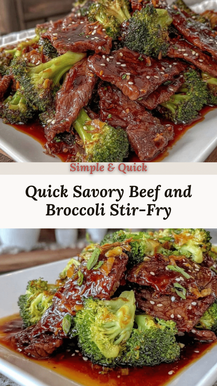 quick savory beef and broccoli stir-fry recipe
