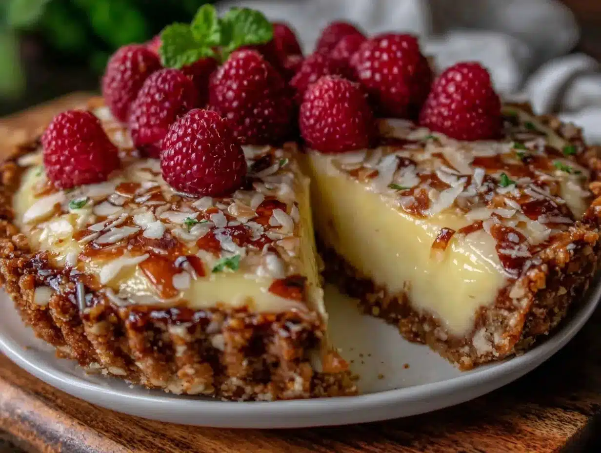 raspberry lemon tart preparation steps