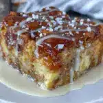 salted caramel bread pudding - featured image