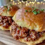 savory sloppy joes on brioche buns - featured image