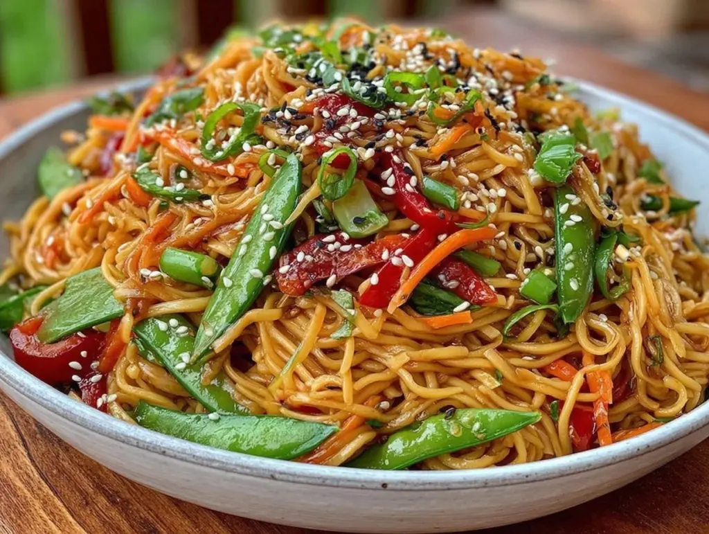 sesame ginger noodles - featured image