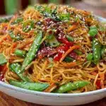 sesame ginger noodles - featured image