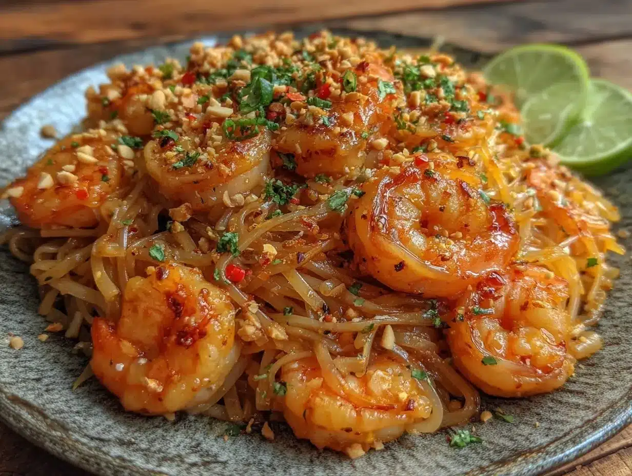 shrimp pad thai recipe preparation steps
