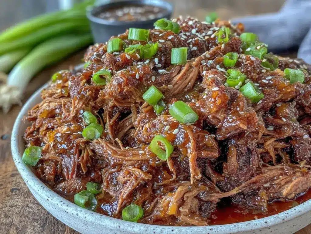 slow cooker honey garlic chicken - featured image