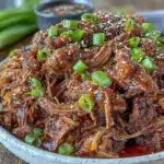 slow cooker honey garlic chicken - featured image