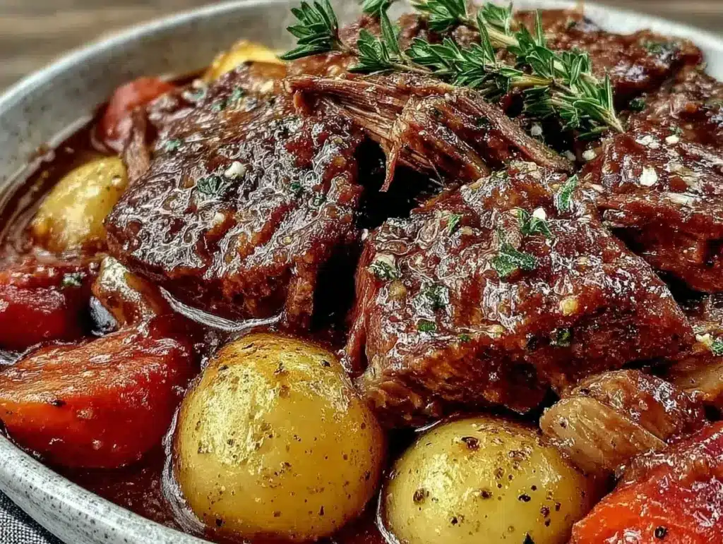 slow cooker pot roast - featured image