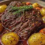 slow cooker pot roast - featured image