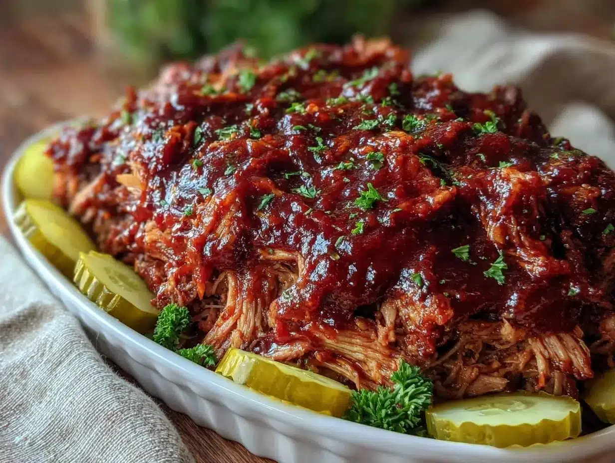 slow cooker pulled pork preparation steps