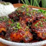 slow cooker teriyaki chicken - featured image