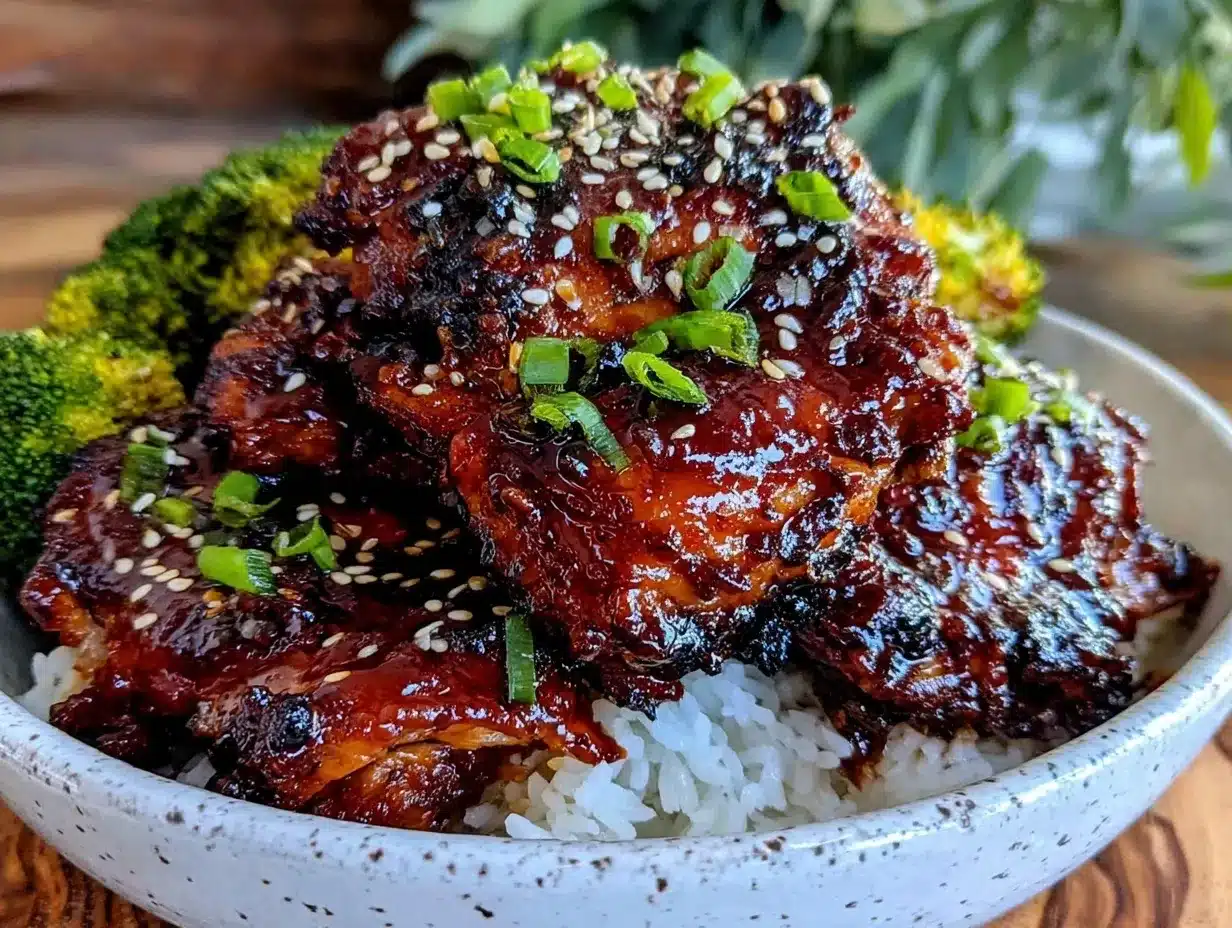 slow cooker teriyaki chicken preparation steps