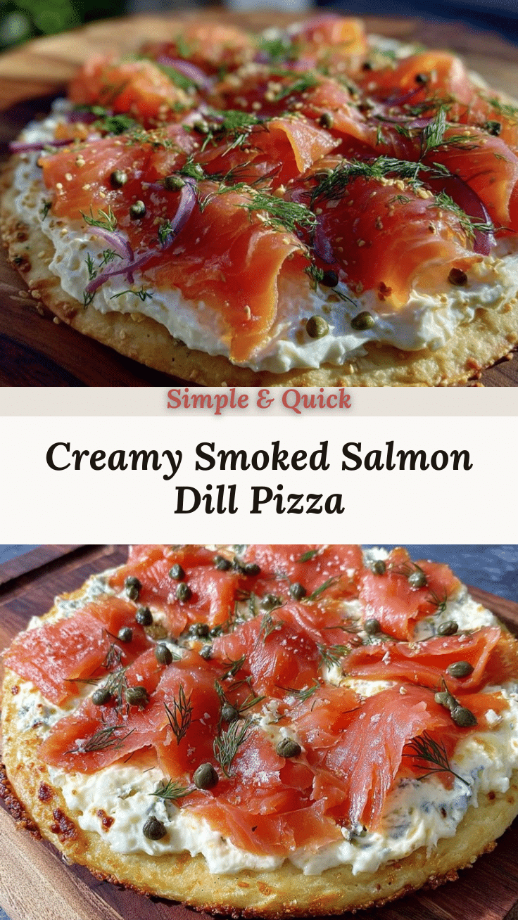 smoked salmon cream cheese pizza recipe