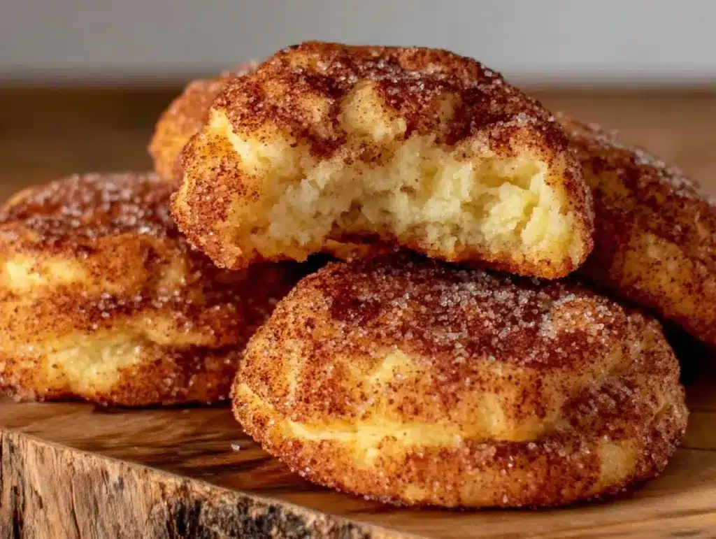snickerdoodle cookies recipe - featured image