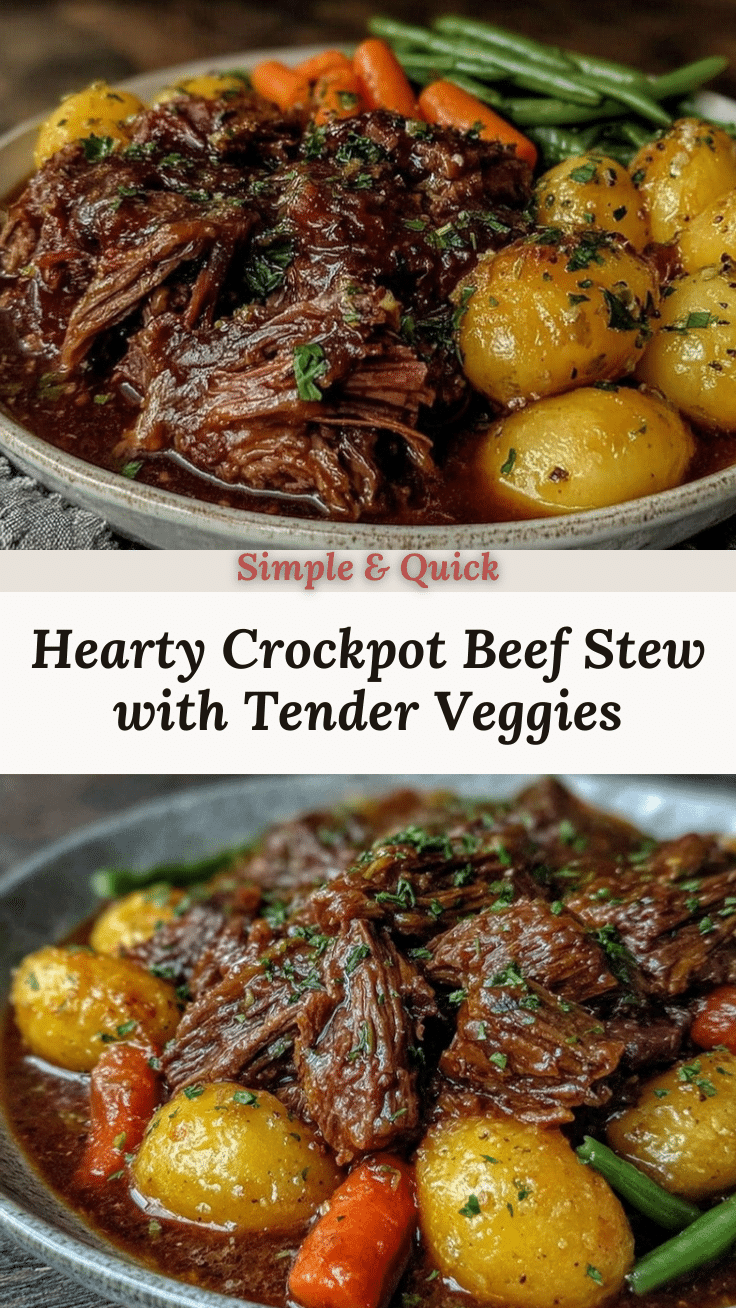 tender crockpot beef stew recipe