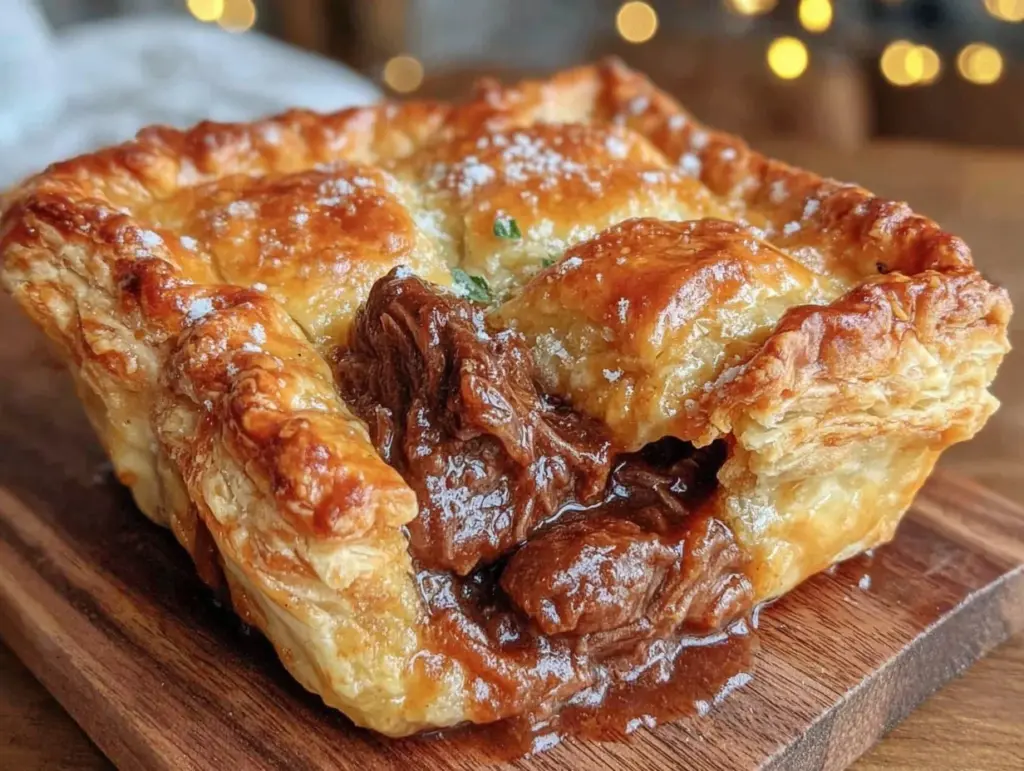beef and guinness pie - featured image