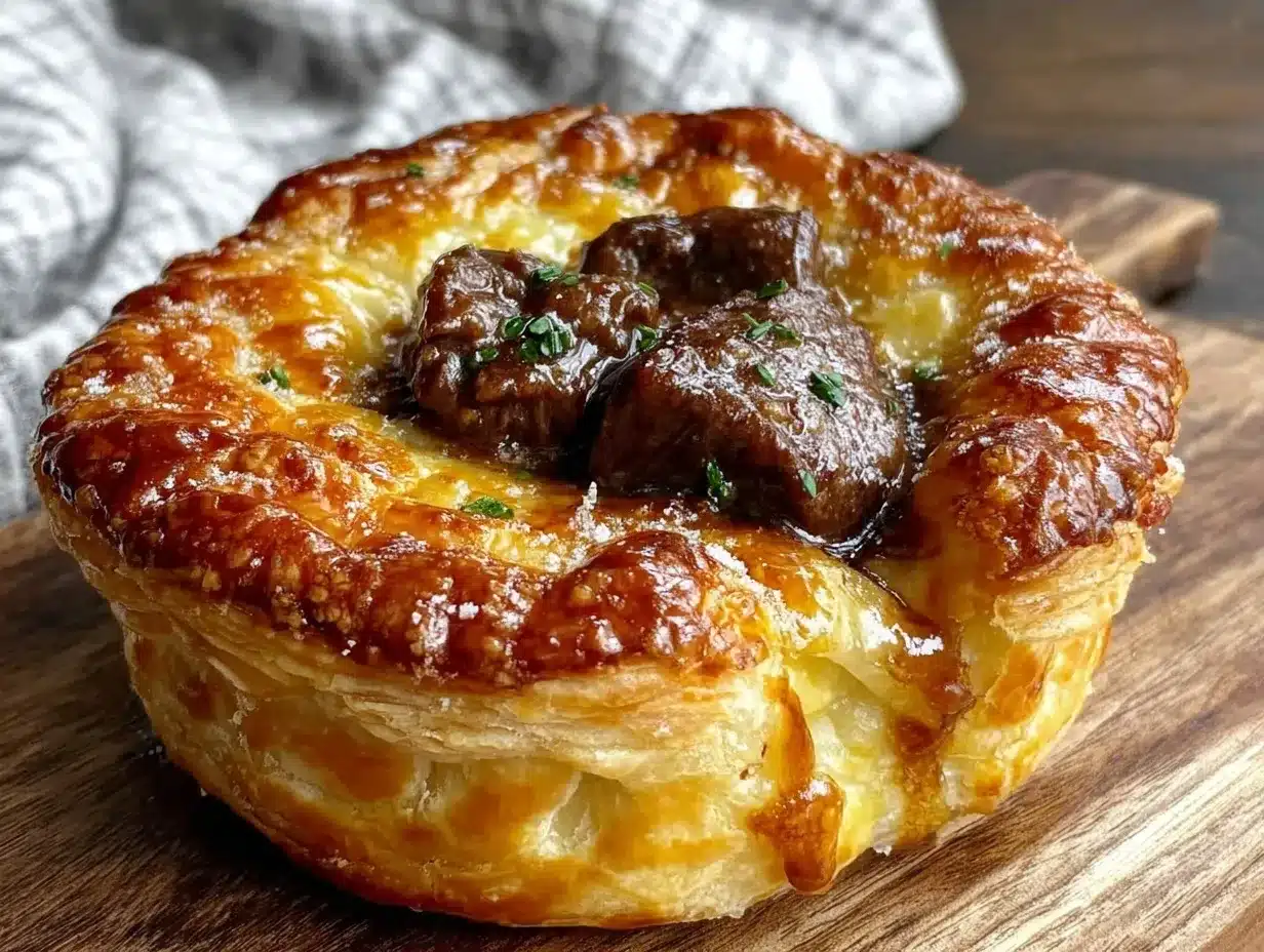beef and guinness pie preparation steps