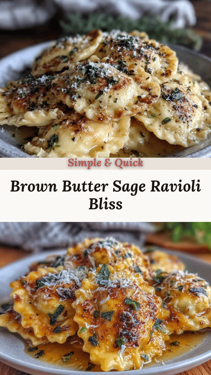 brown butter sage ravioli recipe