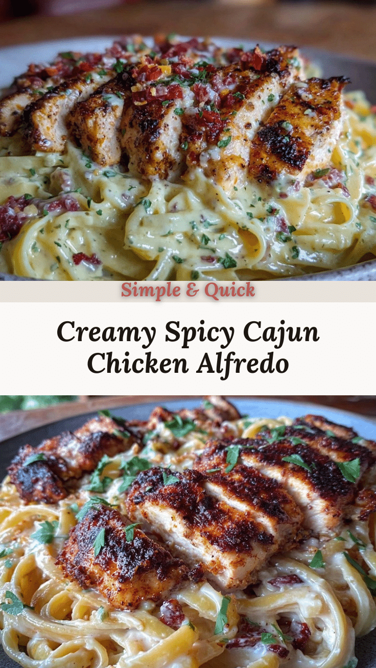 Cajun Chicken Alfredo recipe