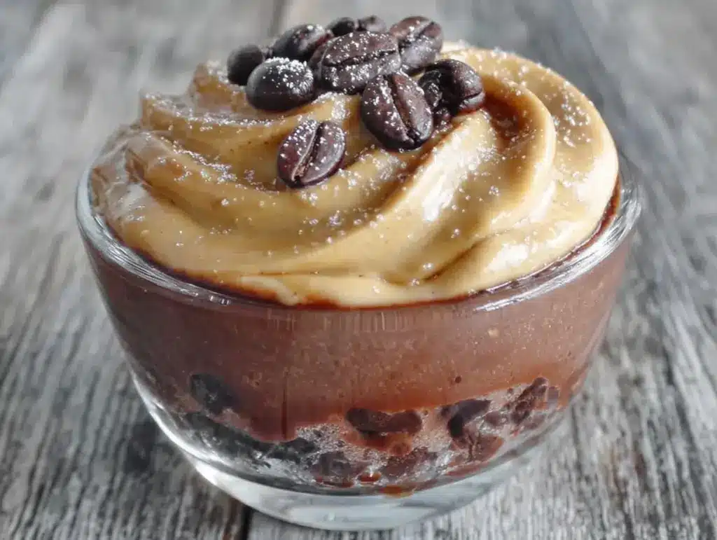 chocolate espresso panna cotta - featured image