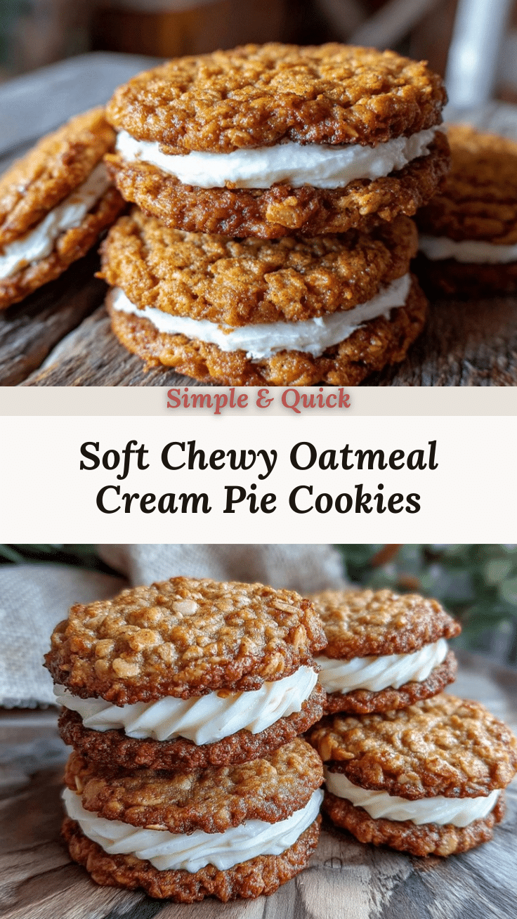 cozy oatmeal cream pie cookies recipe