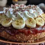 creamy banoffee pie recipe - featured image