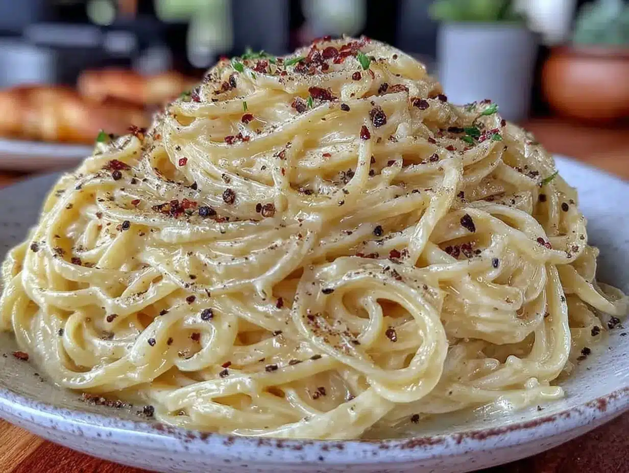 creamy cacio e pepe recipe preparation steps