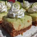creamy key lime pie bars - featured image