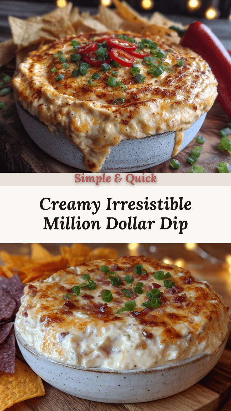 creamy million dollar dip recipe