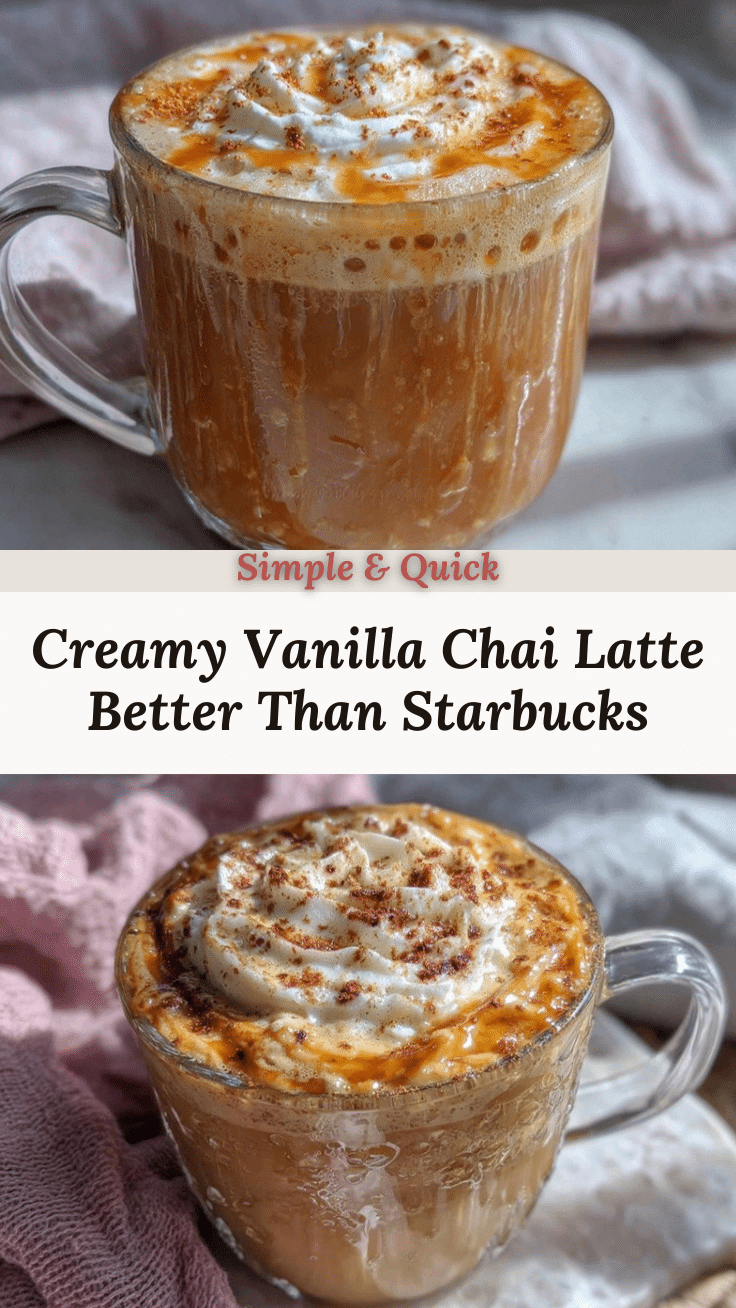 creamy vanilla chai latte recipe recipe
