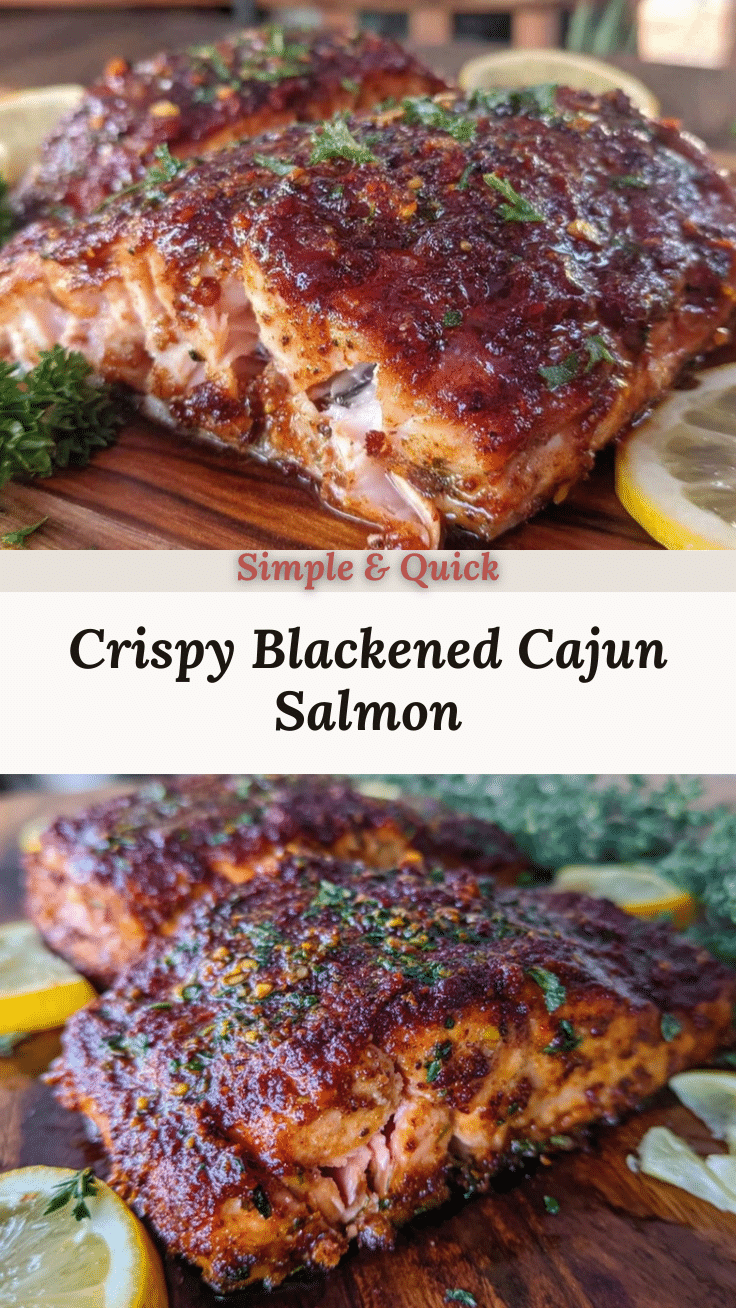 crispy blackened salmon recipe