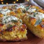 crispy butternut squash pizza - featured image