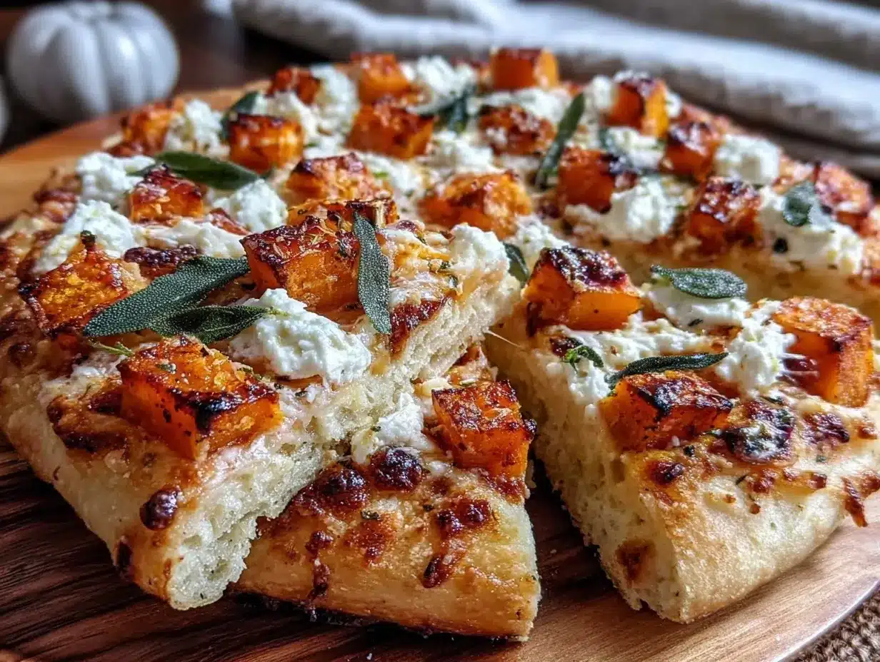 crispy butternut squash pizza preparation steps