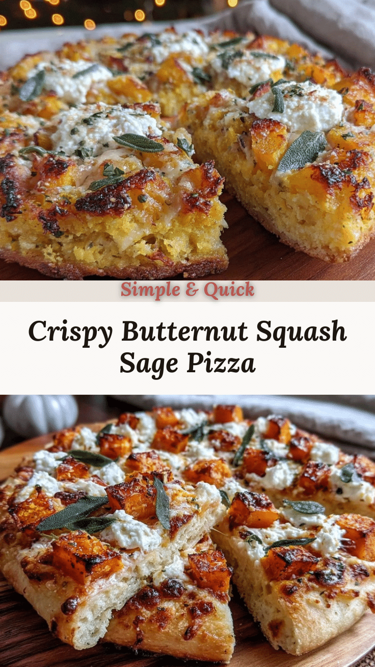 crispy butternut squash pizza recipe