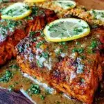 crispy cajun salmon - featured image